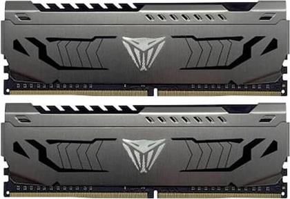 ΜΝΗΜΗ RAM VIPER STEEL PVS432G320C6K DDR4 32GB (2X16GB) 3200MHZ ΓΙΑ DESKTOP PATRIOT από το PUBLIC