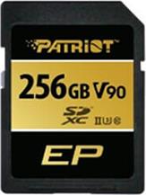 PEF256GEP92SDX EP SERIES 256GB SDXC UHS-II U3 V90 CLASS 10 PATRIOT