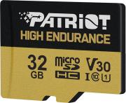 PEF32GE31MCH EP SERIES HIGH ENDURANCE 32GB MICRO SDHC V30 PATRIOT από το e-SHOP