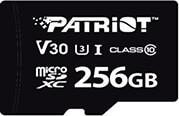 PSF256GVX31MCX VX SERIES 256GB MICRO SDXC V30 U3 CLASS 10 PATRIOT