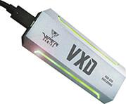 PV860UPRGM VXD M.2 PCIE RGB SSD ENCLOSURE USB 3.2 GEN 2 + TYPE-C PATRIOT