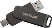 RAGE R550 128GB USB 3.2 FLASH DRIVE DUAL INTERFACE TYPE-A & TYPE-C PE128GR550DSAD PATRIOT