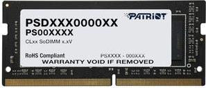 RAM PSD432G32002S SIGNATURE LINE 32GB SO-DIMM DDR4 3200MHZ PATRIOT