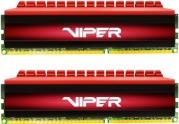 RAM PV416G300C6K VIPER 4 SERIES 16GB (2X8GB) DDR4 3000MHZ BLACK/RED DUAL KIT PATRIOT από το e-SHOP