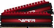 RAM PV416G360C7K VIPER 4 RED SERIES 16GB (2X8GB) DDR4 3600MHZ CL17 DUAL KIT PATRIOT από το e-SHOP