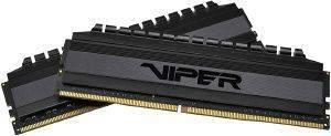 RAM PVB416G320C6K VIPER 4 BLACKOUT SERIES 16GB (2X8GB) DDR4 3200MHZ DUAL KIT PATRIOT από το PLUS4U