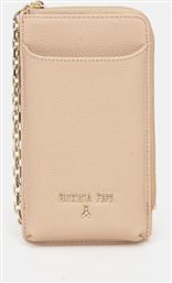 ΔΕΡΜΑΤΙΝΗ ΘΗΚΗ ΤΗΛΕΦΩΝΟΥ ΧΡΩΜΑ: ΜΠΕΖ, 8Q0029 L001 PATRIZIA PEPE