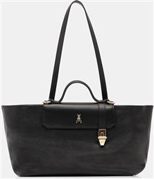 ΔΕΡΜΑΤΙΝΗ ΤΣΑΝΤΑ ΧΡΩΜΑ: ΜΑΥΡΟ, 8B0289 L178 PATRIZIA PEPE