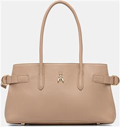 ΔΕΡΜΑΤΙΝΗ ΤΣΑΝΤΑ ΧΡΩΜΑ: ΠΟΡΤΟΚΑΛΙ, 8B0305 L162 PATRIZIA PEPE