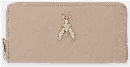 ΔΕΡΜΑΤΙΝΟ ΠΟΡΤΟΦΟΛΙ ΧΡΩΜΑ: ΜΠΕΖ, 8Q0020 L001 PATRIZIA PEPE