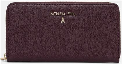 ΔΕΡΜΑΤΙΝΟ ΠΟΡΤΟΦΟΛΙ ΧΡΩΜΑ: ΜΠΕΖ, CQ4879 L001 PATRIZIA PEPE