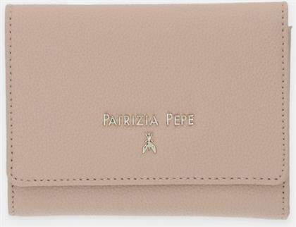 ΔΕΡΜΑΤΙΝΟ ΠΟΡΤΟΦΟΛΙ ΧΡΩΜΑ: ΜΠΕΖ, CQ7081 L001 PATRIZIA PEPE