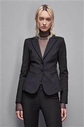 ΓΥΝΑΙΚΕΙΟ ΣΑΚΑΚΙ ΜΟΝΟΧΡΩΜΟ SLIM FIT - CSA112AQ39 ΜΑΥΡΟ PATRIZIA PEPE