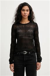 ΠΟΥΛΟΒΕΡ ΧΡΩΜΑ: ΜΑΥΡΟ, 8K0354 K303 PATRIZIA PEPE