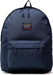 PAUL&SHARK ΑΝΔΡΙΚΟ BACKPACK ΜΟΝΟΧΡΩΜΟ ΜΕ LOGO PATCH - 11318104 ΜΠΛΕ ΣΚΟΥΡΟ PAUL & SHARK