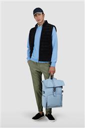 PAUL&SHARK ΑΝΔΡΙΚΟ ΠΑΝΤΕΛΟΝΙ CHINO ΑΠΟ ULTRALIGHT POPLIN ΒΑΜΒΑΚΙ REGULAR FIT - 25414024 ΛΑΔΙ PAUL & SHARK