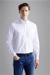 PAUL&SHARK ΑΝΔΡΙΚΟ ΠΟΥΚΑΜΙΣΟ BUTTON DOWN ΜΕ ΤΣΕΠΗ REGULAR FIT - 14313044CF ΛΕΥΚΟ PAUL & SHARK