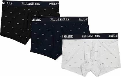 PAUL&SHARK ΣΕΤ ΑΝΔΡΙΚΑ ΕΣΩΡΟΥΧΑ ΜΕ ALL-OVER LOGO PRINT (3 ΤΕΜΑΧΙΑ) - 11315103 ΜΑΥΡΟ PAUL & SHARK