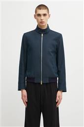 ΜΠΟΥΦΑΝ ΜΕ ΠΡΟΣΘΗΚΗ ΜΑΛΛΙΝΟΥ ΥΦΑΣΜΑΤΟΣ ΧΡΩΜΑ: ΝΑΥΤΙΚΟ ΜΠΛΕ, M1R-603Z-T02808 PAUL SMITH