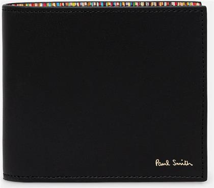 ΔΕΡΜΑΤΙΝΟ ΠΟΡΤΟΦΟΛΙ ΑΝΔΡΙΚΟ, ΧΡΩΜΑ: ΜΑΥΡΟ, M1A-4832-CMULTI PAUL SMITH