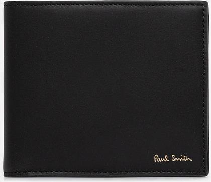 ΔΕΡΜΑΤΙΝΟ ΠΟΡΤΟΦΟΛΙ ΑΝΔΡΙΚΟ, ΧΡΩΜΑ: ΜΑΥΡΟ, M1A-4833-CMULTI PAUL SMITH