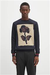 ΒΑΜΒΑΚΕΡΗ ΜΠΛΟΥΖΑ ΧΡΩΜΑ: ΝΑΥΤΙΚΟ ΜΠΛΕ, M1R-302S-TP4930 PAUL SMITH