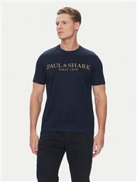 T-SHIRT 24411020 ΣΚΟΥΡΟ ΜΠΛΕ REGULAR FIT PAUL & SHARK