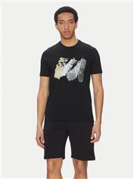 T-SHIRT 25411094 ΜΑΥΡΟ REGULAR FIT PAUL & SHARK