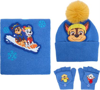 ΣΕΤ ΣΚΟΥΦΑΚΙ, ΚΑΣΚΟΛ ΚΑΙ ΓΑΝΤΙΑ PAW PATROL