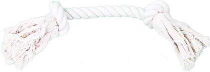 ΠΑΙΧΝΙΔΙ ΣΚΥΛΟΥ ROPE BONE 2 KNOTS NATURAL (30,5CM) PAWISE