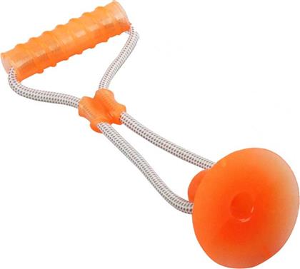 ΠΑΙΧΝΙΔΙ ΣΚΥΛΟΥ SUCTION DUMBBELL ΠΟΡΤΟΚΑΛΙ PAWISE