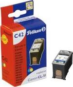 C42 ΣΥΜΒΑΤΟ ΜΕ CANON CLI-51 ΤΡΙΧΡΩΜΟ (4105691) PELIKAN από το e-SHOP