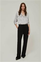 ΓΥΝΑΙΚΕΙΟ ΠΑΝΤΕΛΟΝΙ ΥΦΑΣΜΑΤΙΝΟ FLARED ''SAMANTA'' - 2521136082200 ΜΑΥΡΟ PENNYBLACK