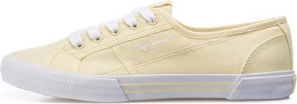 ABERLADY ECO CANVAS SNEAKERS PLS31016-013 ΚΙΤΡΙΝΟ PEPE JEANS