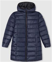 AISLEY QUILTED LONG COAT PG401053-594 PEPE JEANS
