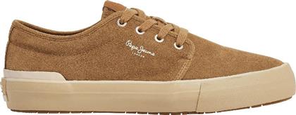 ΑΝΔΡΙΚΑ ΔΕΡΜΑΤΙΝΑ SUEDE SNEAKERS BEN URBAN PMS31037-847 ΜΠΕΖ PEPE JEANS