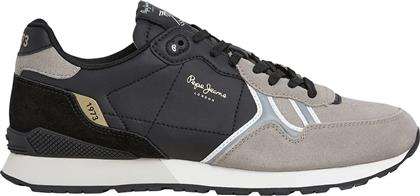 ΑΝΔΡΙΚΑ SNEAKERS BRIT HALF PMS400003-925 ΓΚΡΙ PEPE JEANS