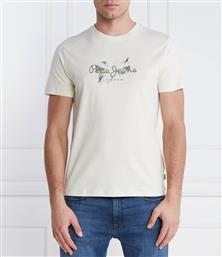 ΑΝΔΡΙΚΗ ΜΠΛΟΥΖΑ COUNT T-SHIRT PM509208-804 ΕΚΡΟΥ PEPE JEANS