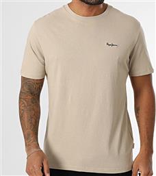 ΑΝΔΡΙΚΗ ΜΠΛΟΥΖΑ T-SHIRT CONNOR CONTRAST PM509933-836 ΜΠΕΖ PEPE JEANS