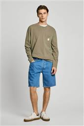 ΑΝΔΡΙΚΗ DENIM ΒΕΡΜΟΥΔΑ LOOSE FIT - PM801176ND3 DENIM BLUE PEPE JEANS