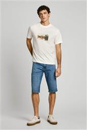 ΑΝΔΡΙΚΗ DENIM ΒΕΡΜΟΥΔΑ STRAIGHT FIT - PM801081EE5 DENIM BLUE PEPE JEANS