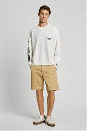 ΑΝΔΡΙΚΗ ΒΕΡΜΟΥΔΑ CHINO REGULAR FIT - PM801181 ΜΠΕΖ PEPE JEANS
