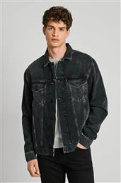 ΑΝΔΡΙΚΟ DENIM JACKET RELAXED FIT - PM402972XH7 ΜΑΥΡΟ PEPE JEANS