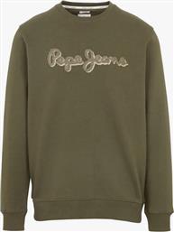 ΑΝΔΡΙΚΟ ΦΟΥΤΕΡ ΜΕ ΛΑΙΜΟΚΟΨΗ RYAN CREW PM582327-728 ΧΑΚΙ PEPE JEANS