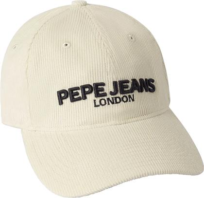 ΑΝΔΡΙΚΟ ΚΑΠΕΛΟ ΚΟΤΛΕ STEFAN CAP PM400006-804 ΕΚΡΟΥ PEPE JEANS