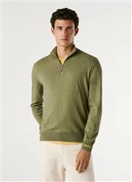 ΑΝΔΡΙΚΟ ΠΛΕΚΤΟ HALF ZIP ANDRE MOCK ZIPPER PM7000012-679 ΠΡΑΣΙΝΟ PEPE JEANS