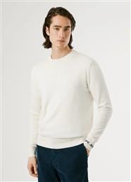 ΑΝΔΡΙΚΟ ΠΛΕΚΤΟ ΛΑΙΜΟΚΟΨΗ ANDRE CREW NECK PM7000013-804 ΕΚΡΟΥ PEPE JEANS