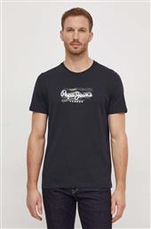 ΑΝΔΡΙΚΟ T-SHIRT CASTLE PM509204-999 ΜΑΥΡΟ PEPE JEANS