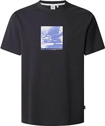 ΑΝΔΡΙΚΟ T-SHIRT ΜΕ GRAPHIC PRINT REGULAR FIT ''DONAL'' - PM509727 ΜΑΥΡΟ PEPE JEANS