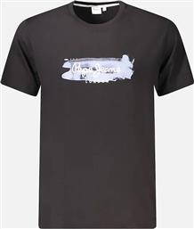 ΑΝΔΡΙΚΟ T-SHIRT ΜΕ LOGO PRINT REGULAR FIT ''PICTHON'' - PM509782 ΜΑΥΡΟ PEPE JEANS